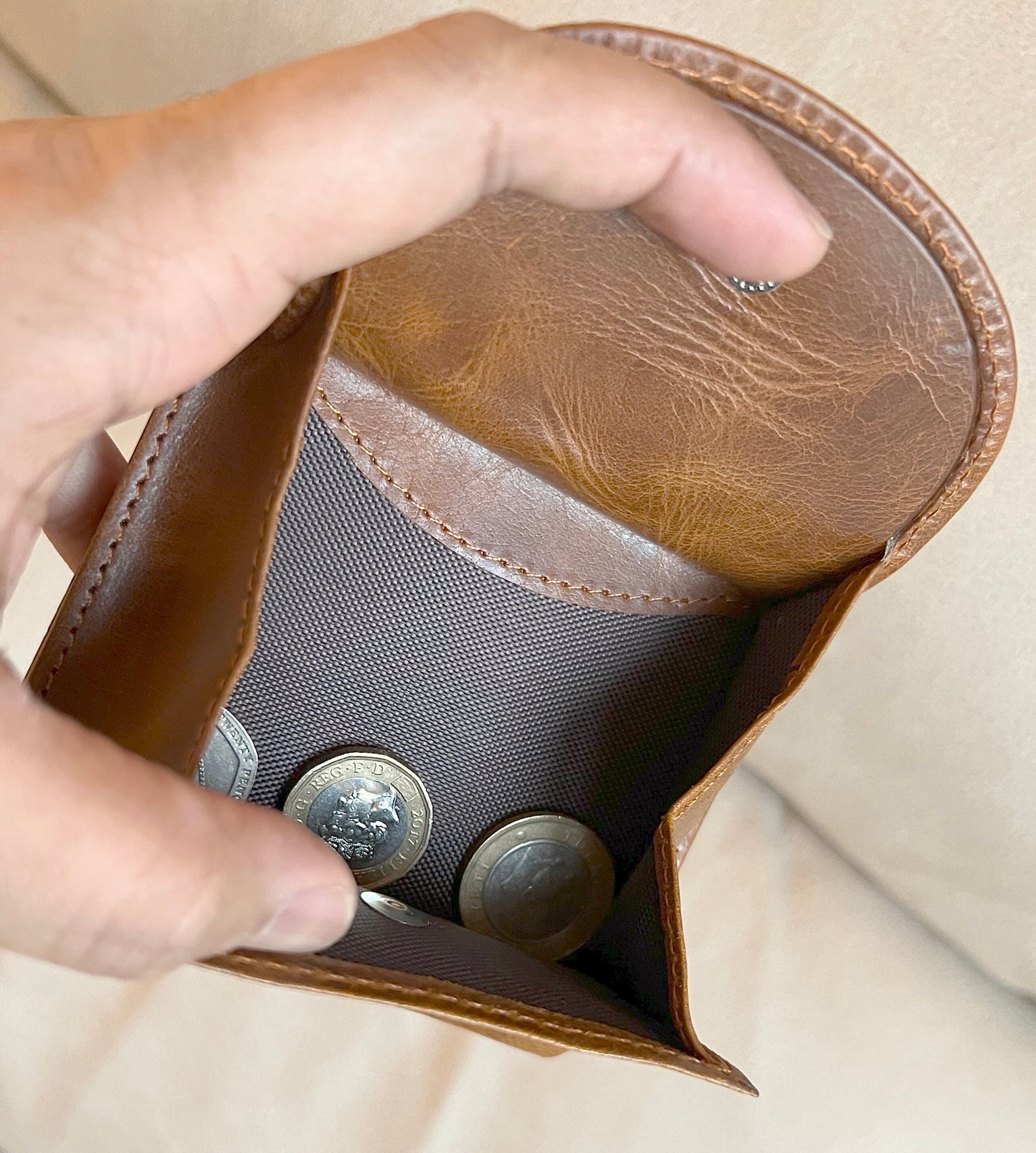 Handmade RFID Safe Real Leather Wallet, Premium Leather Brown Unisex Men's Women Wallet, Minimalist Wallet, Gift Bagged, Perfect For Gift