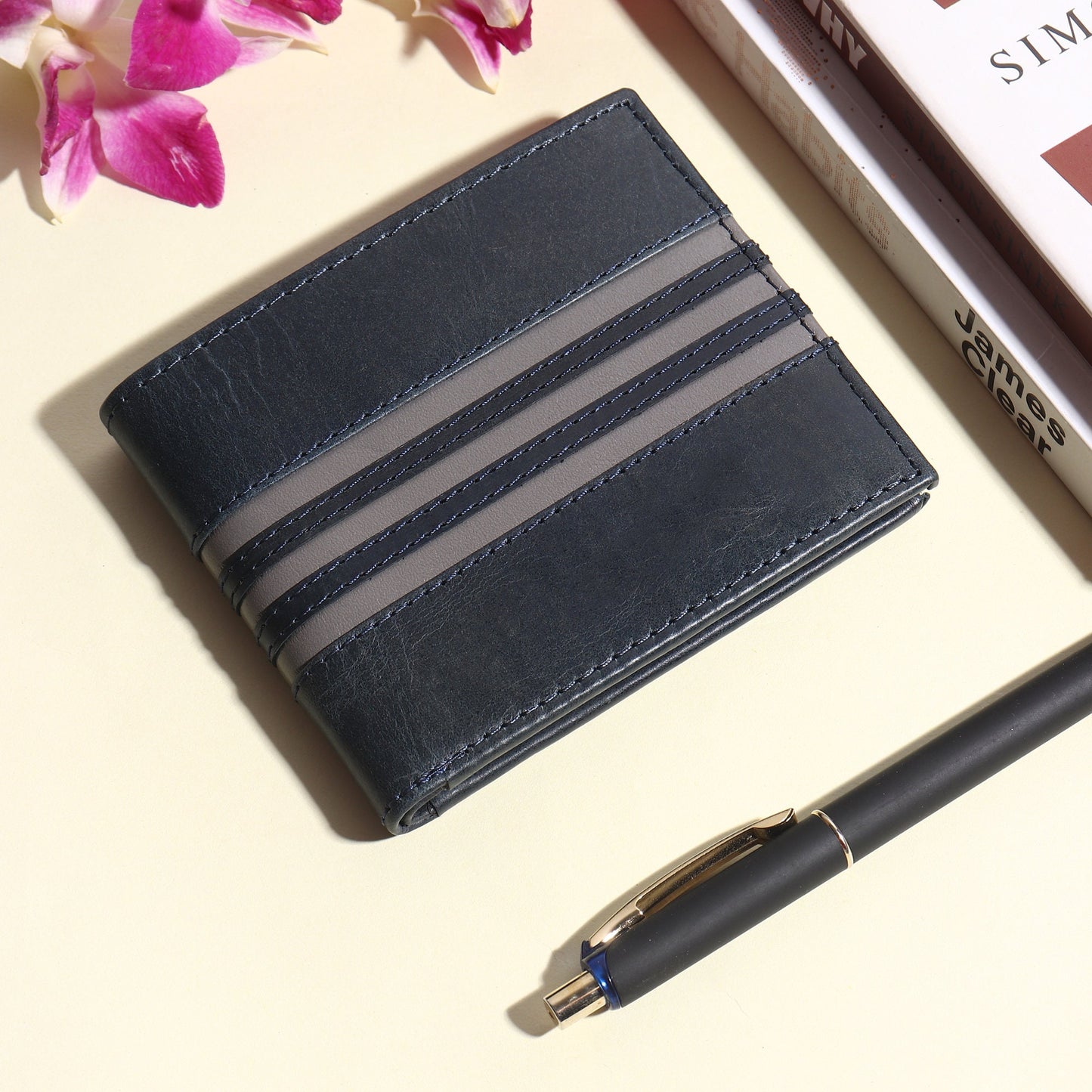 Personalized Leather Wallet for Men | Custom Engraved Gift for Men | RFID Safe Leather Wallet | Birthday, Anniversary, Christmas Gift