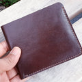 Handmade Purely From Leather, Ultra Slim Wallet Credit Card Holder | RFID Real Laether Super Slim Wallet, Perfect For Gift, Gift Bag Packed