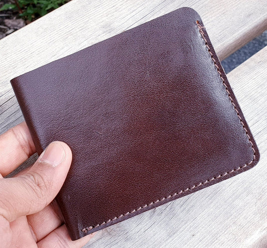 Handmade Purely From Leather, Ultra Slim Wallet Credit Card Holder | RFID Real Laether Super Slim Wallet, Perfect For Gift, Gift Bag Packed