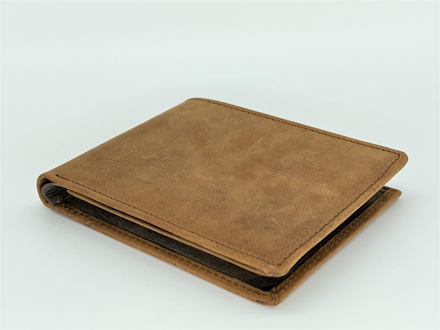 Personalised RFID Protected Leather Wallet | Super Slim Real Leather Handmade Mens Wallet | Gift For Dad | Anniversary Gift