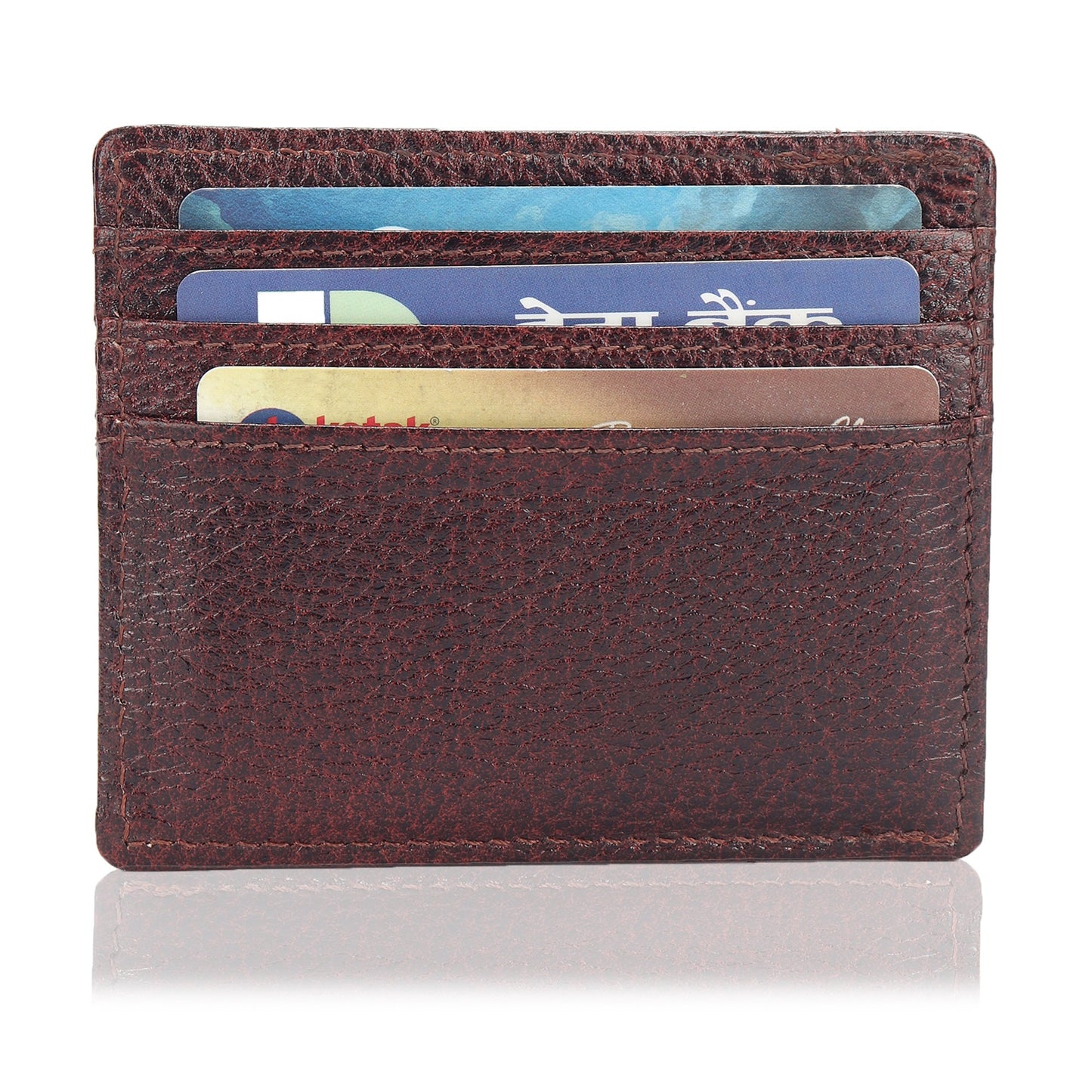 Real Leather Ultra Slim Wallet | Minimalist 100% Real Leather Must have Unisex Wallet | Handy wallet Original Leather Credit Card Holder