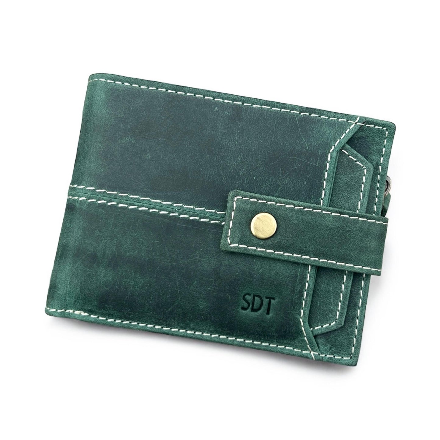 Personalised Gift 100% Real Leather Mens Wallet | Handmade Custom Engraved Bifold Men's Wallet Birthday Gift | Anniversary Gift for Him