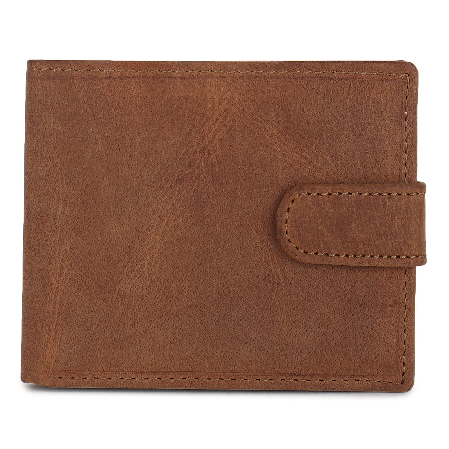 Rustic Vintage Look Leather Men's Wallet | Personalised 100% Real Leather Wallet for Men | Best Gift For Christmas & Birthday, Anniversary