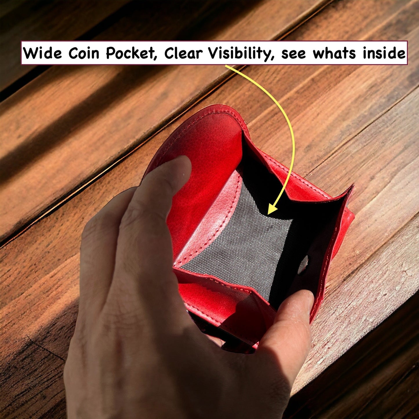 Personalised Handmade Girl's Women's Genuine Leather RFID Safe Wallet | Small Genuine Leather The Most Practical Wallet | Perfect For Gift