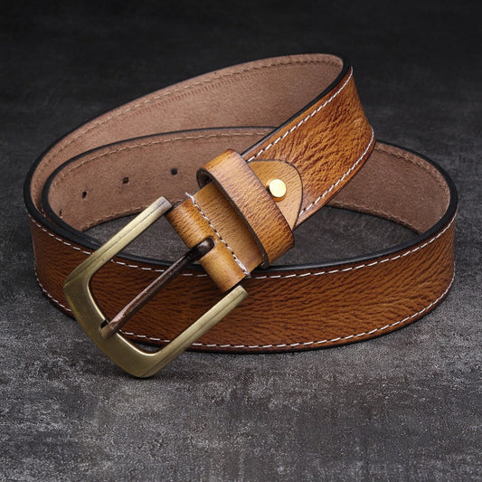 Combo Pack Full Grain Leather Belt and Soft Leather Wallet | Perfect Gift For Special Occasion | Groomsmen Gift | Christmas Gift