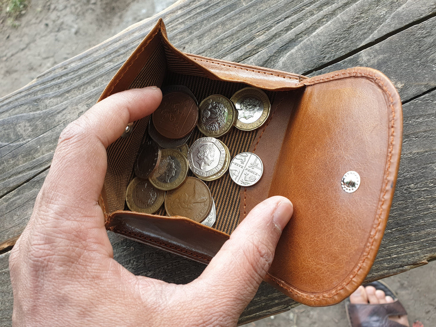 Personalised Leather Wallet For Girls Women, Custom Engraved Cute Mini Coin Purse, The Practical Wallet | Christmas, Birthday Gift For Her