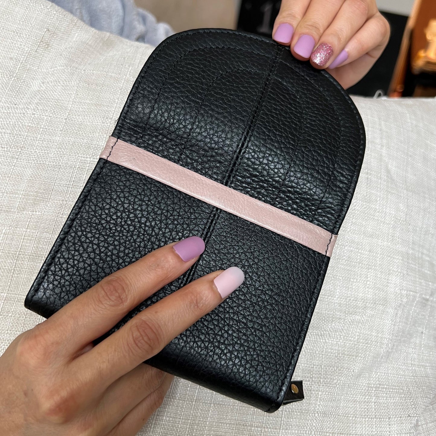 Handmade Leather Wallet for Girls Women | Huge Capacity Small Wallet | Anniversary, Birthday, All Occasions Gift