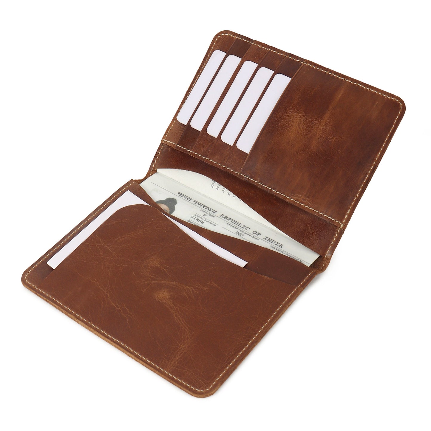 Passport Holder | Handmade Personalised Wallet for Passports | Gift For Dad | Birthday, Anniversary, Holiday Gift, Christmas Gift