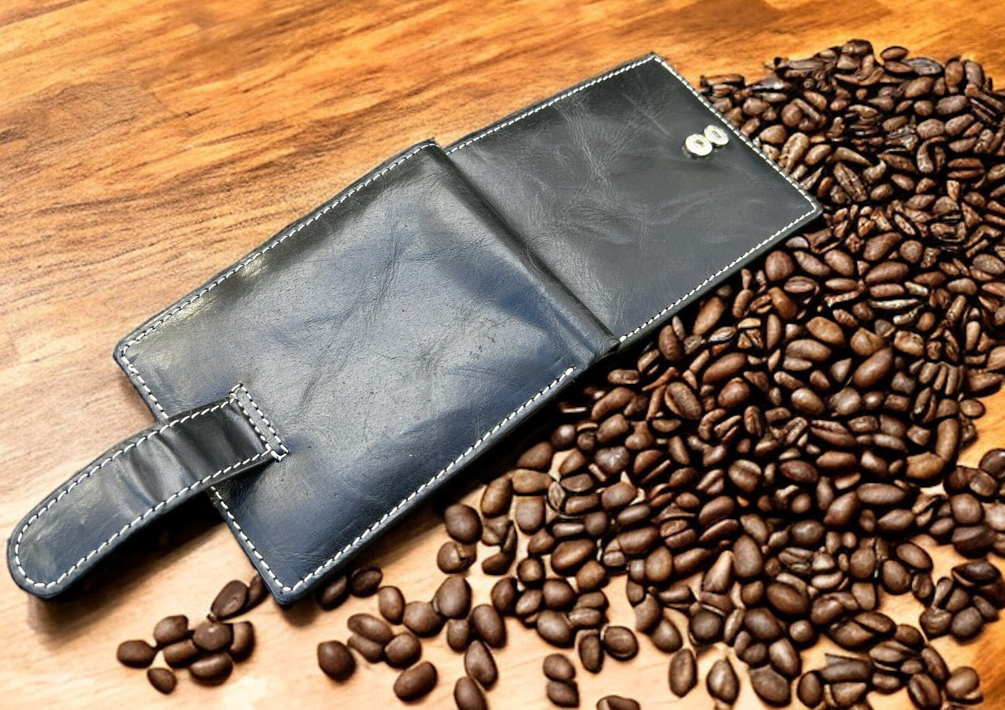 Personalised Handmade Real Leather Men's Wallet | Custom Embosed Original Leather Wallet For Men | Perfect Birthday Anniversary Gift for Him