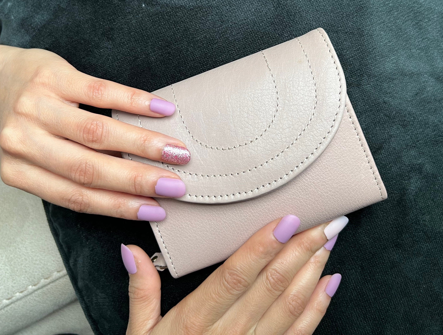 Handmade RFID Leather Wallet For Girls, Women's 100% Real Leather Clutch | Best Quality Wallet, Perfect for Christmas Gift | Gift Boxed